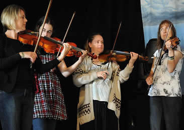 L-R: Linda, Jeri, Hayley, Renate