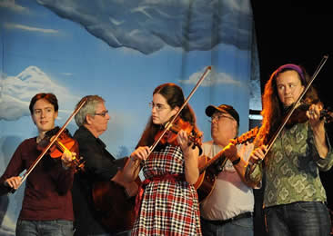 L-R: Ali, Ted, Jeri, Tony, Sherilee